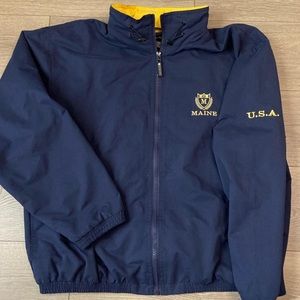 maine U.S.A windbreaker